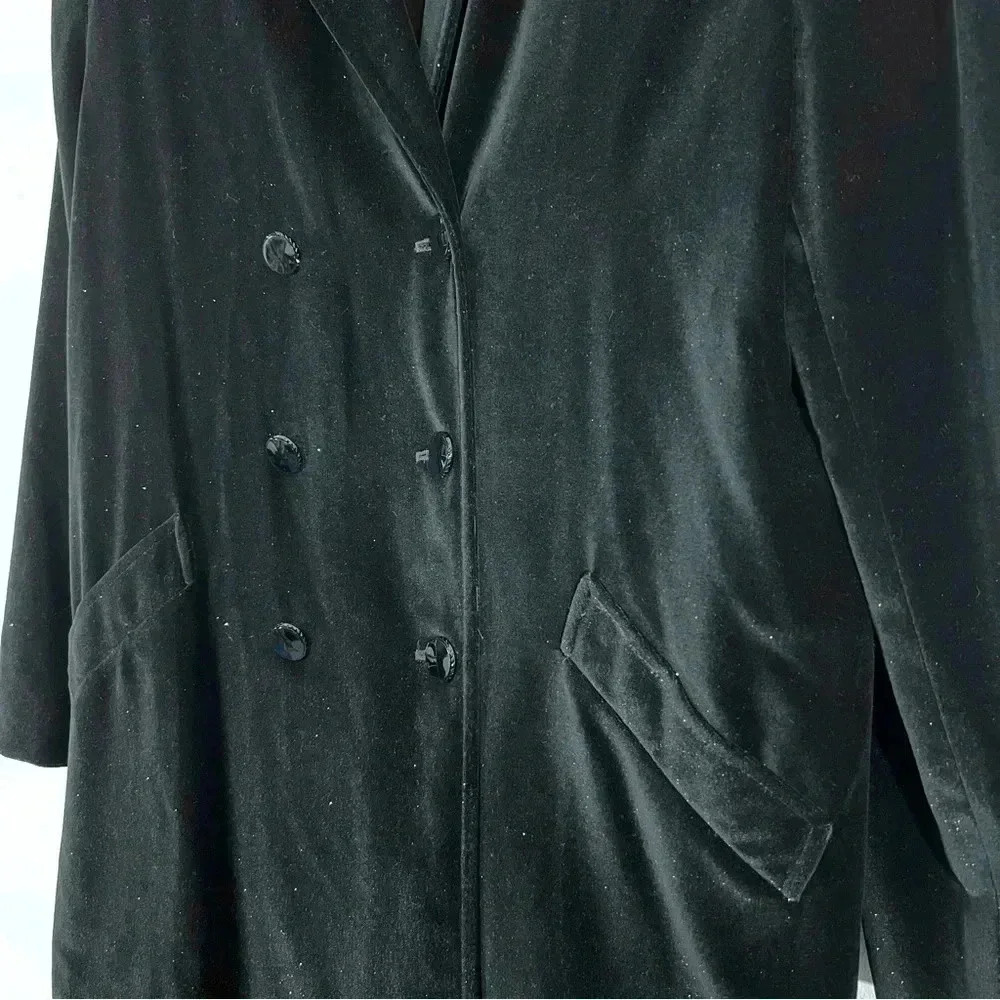 Liz Claiborne Black Shimmer Jacket - Picture 5 of 5